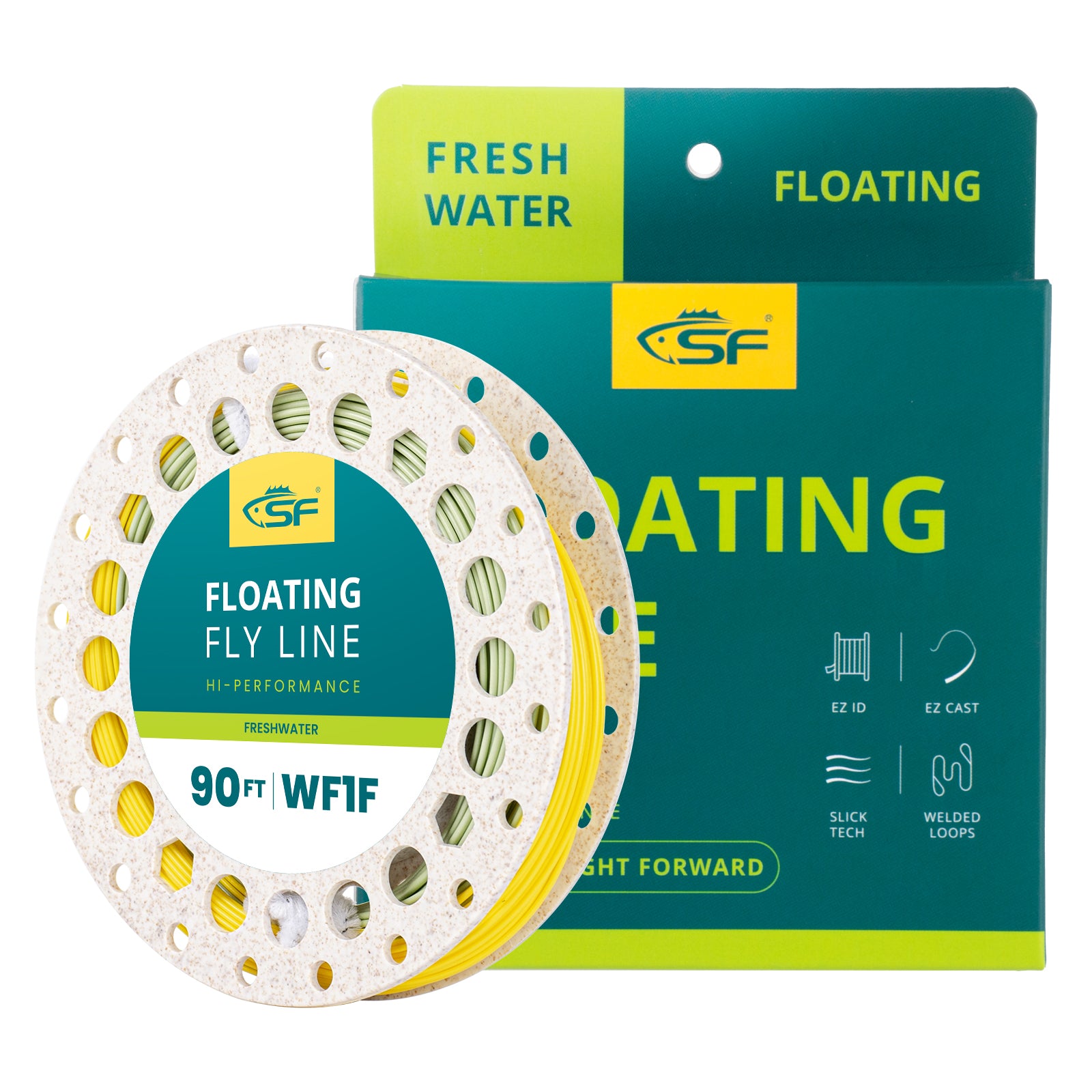 SF Floating Fly Fishing Line(Nature Moss Green) – Sunshine Fishing Store