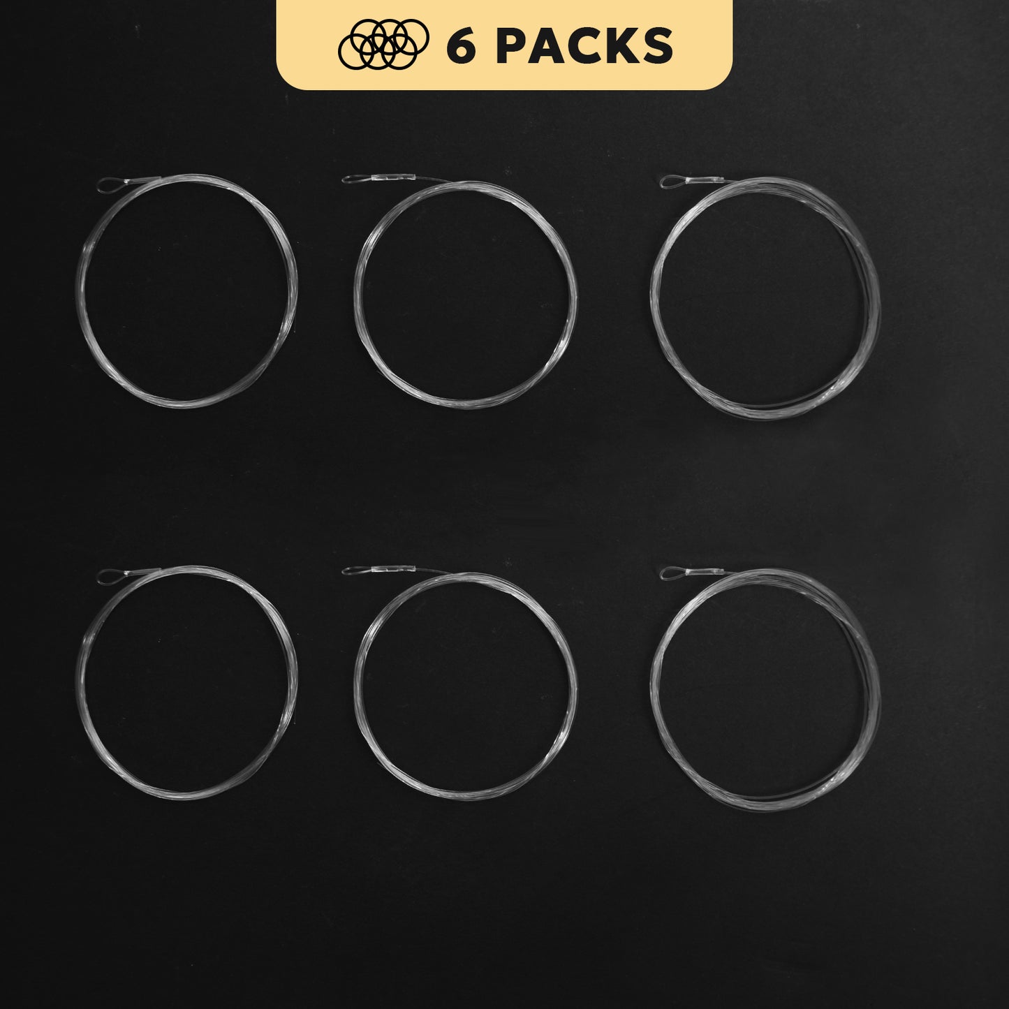 SF Nylon Welded Tapered Leader (6 Packs)