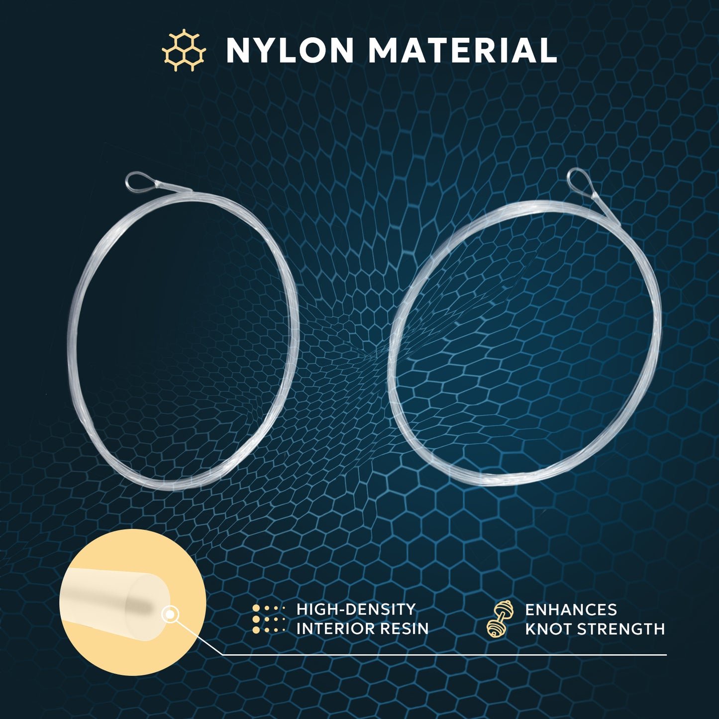 SF Nylon Welded Tapered Leader (6 Packs)