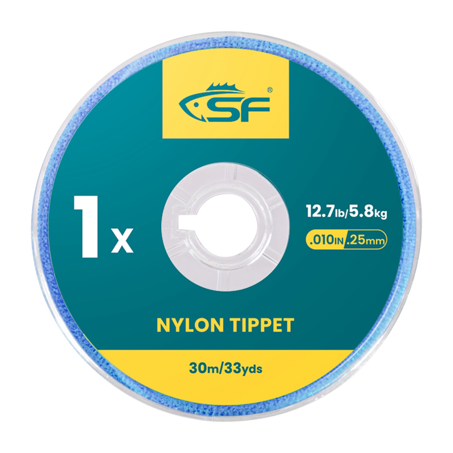 SF Clear Nylon Tippet Line with Holder Fly Fishing