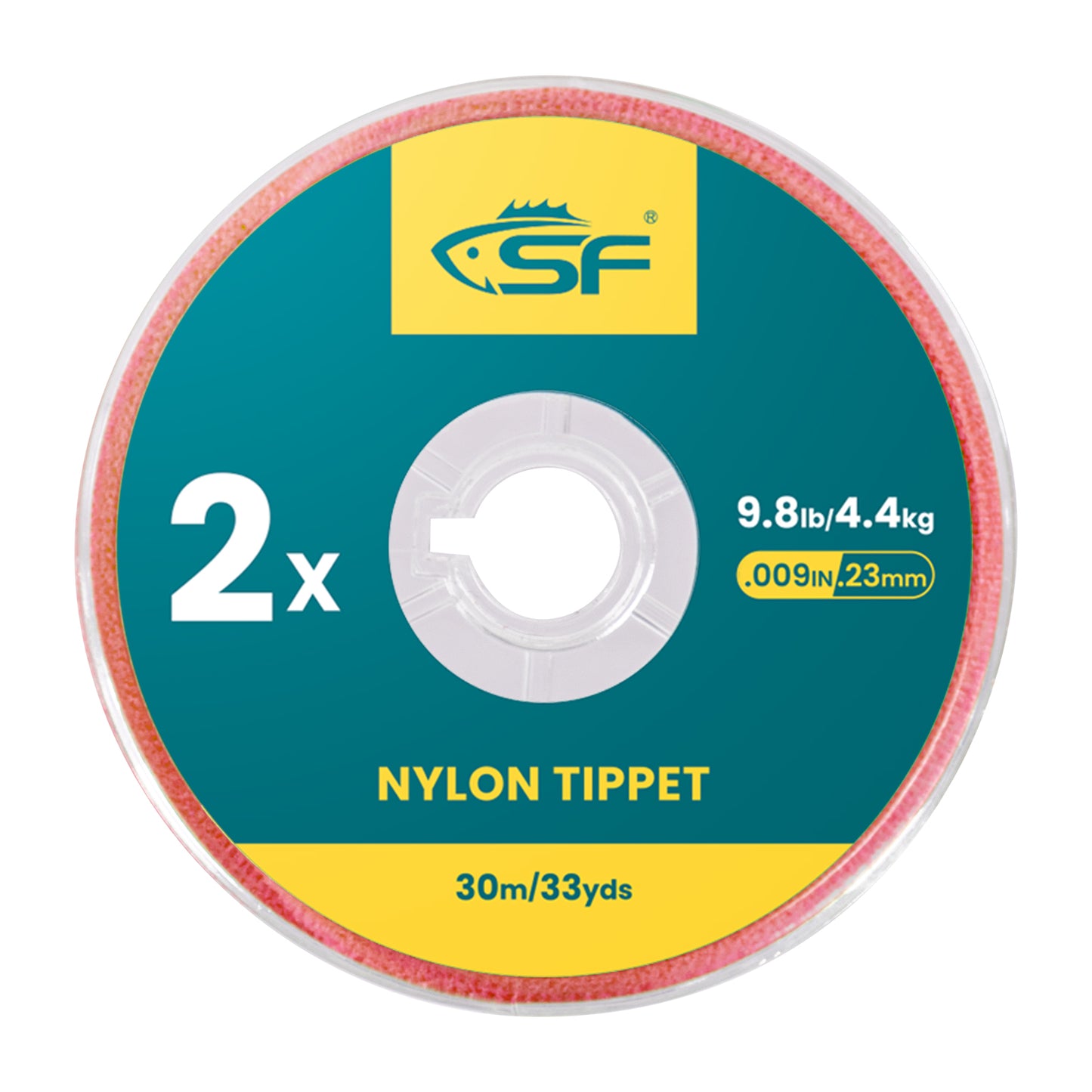 SF Clear Nylon Tippet Line with Holder Fly Fishing