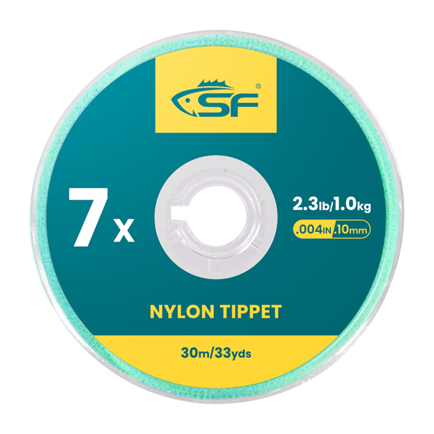 SF Clear Nylon Tippet Line with Holder Fly Fishing