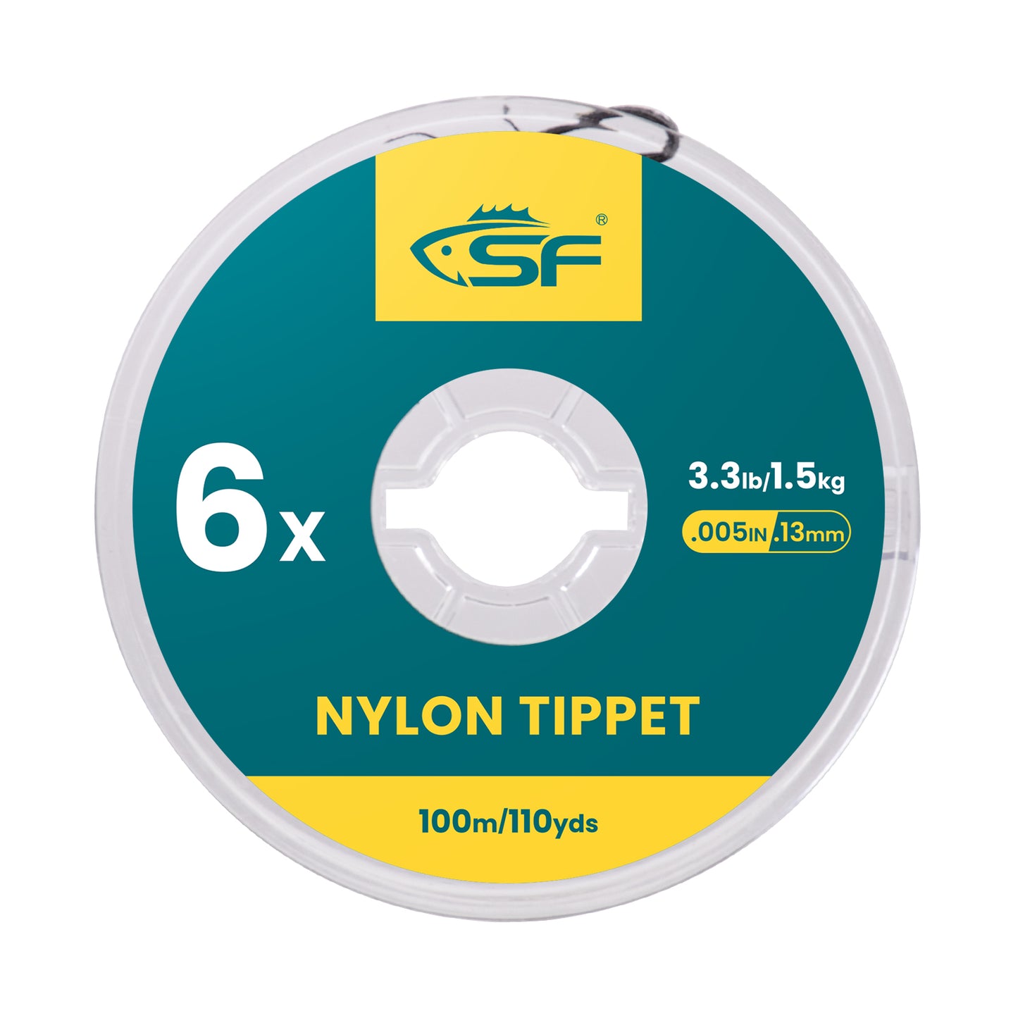 SF Clear Monofilament Nylon Tippet Line