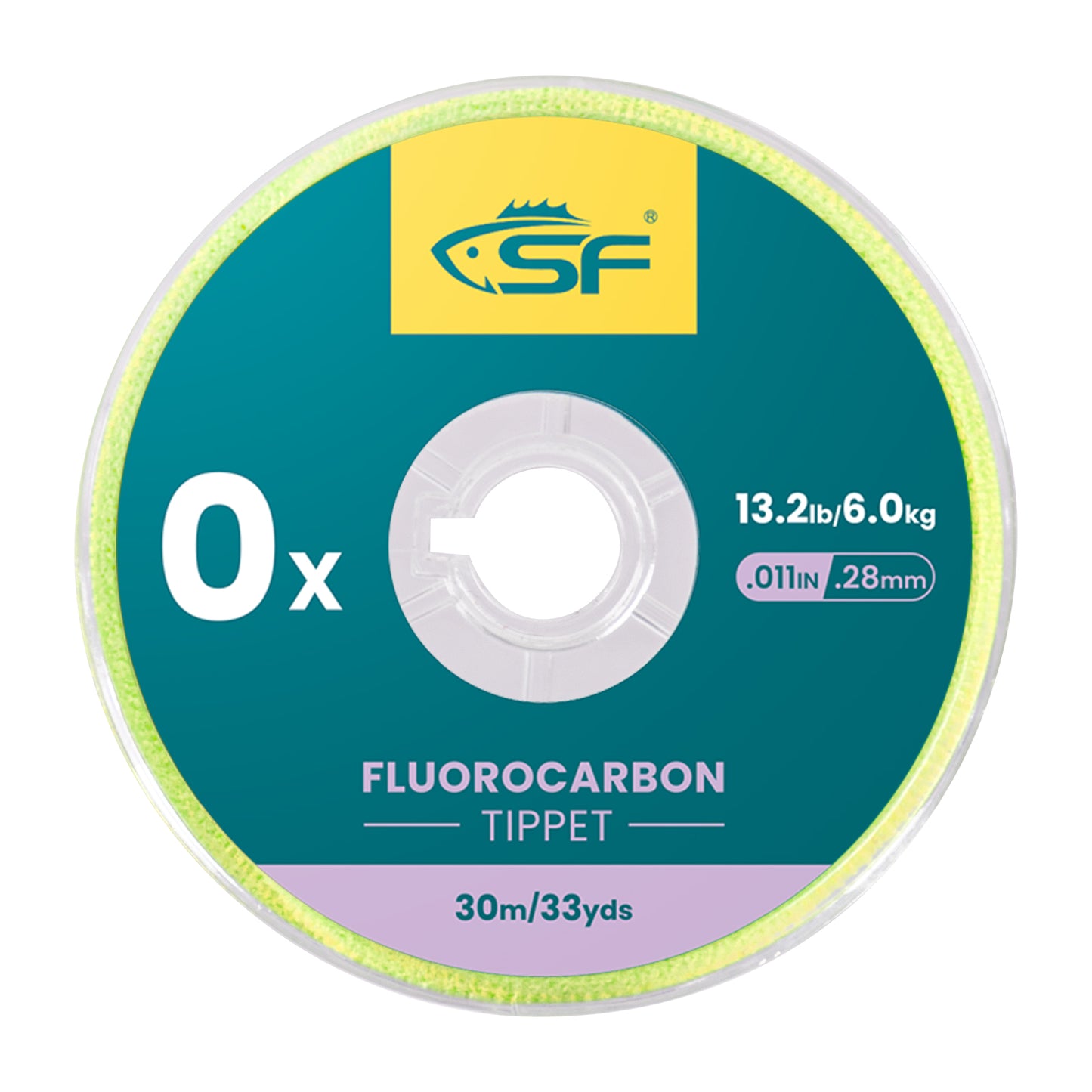 SF Clear Fluorocarbon Fly Fishing Tippet Line