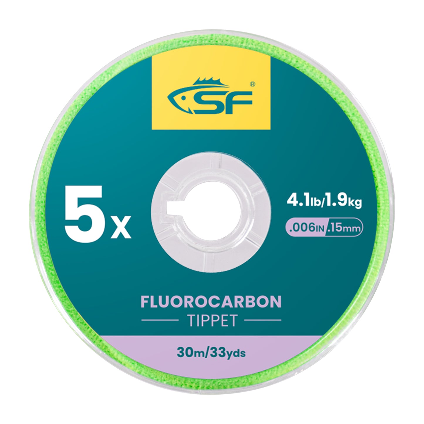 SF Clear Fluorocarbon Fly Fishing Tippet Line