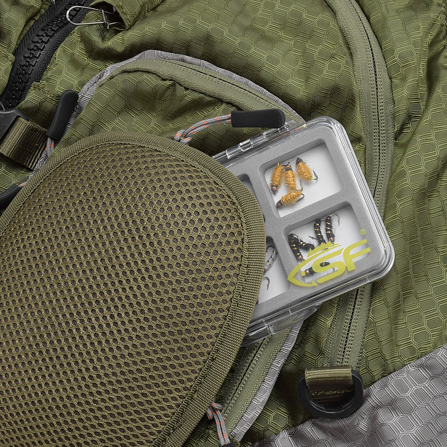 SF Slim Floatable Fly Box Super Thin Clear Multi Magnetic 6/12/18 Compartments