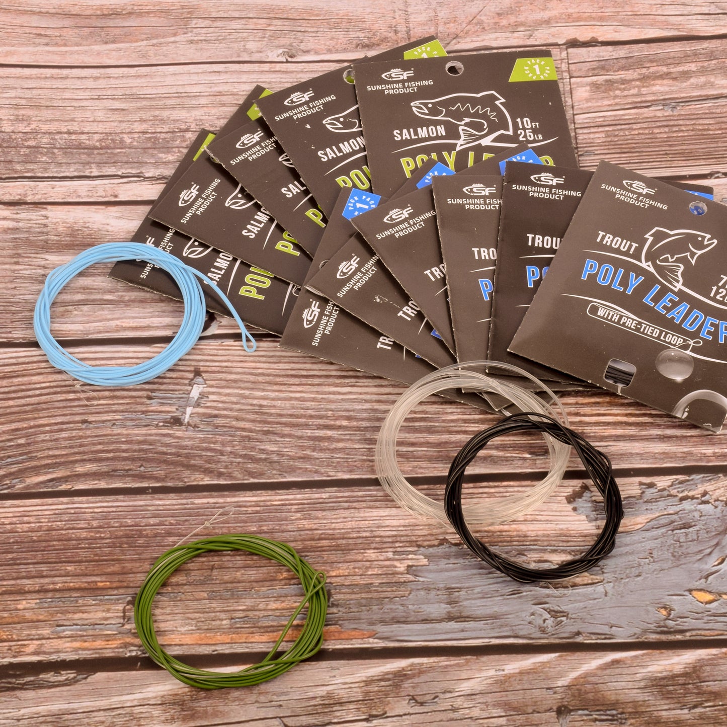 SF Fly Fishing Polyleader Monofilament Core Leader Line