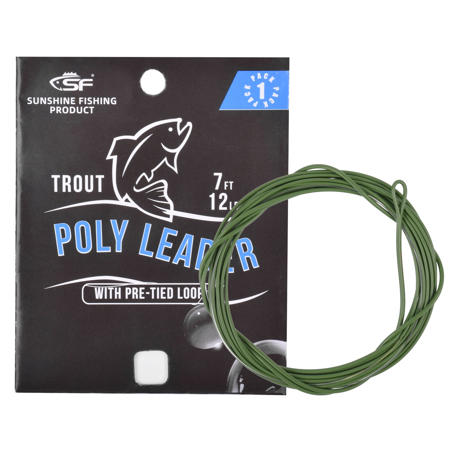 SF Fly Fishing Polyleader Monofilament Core Leader Line