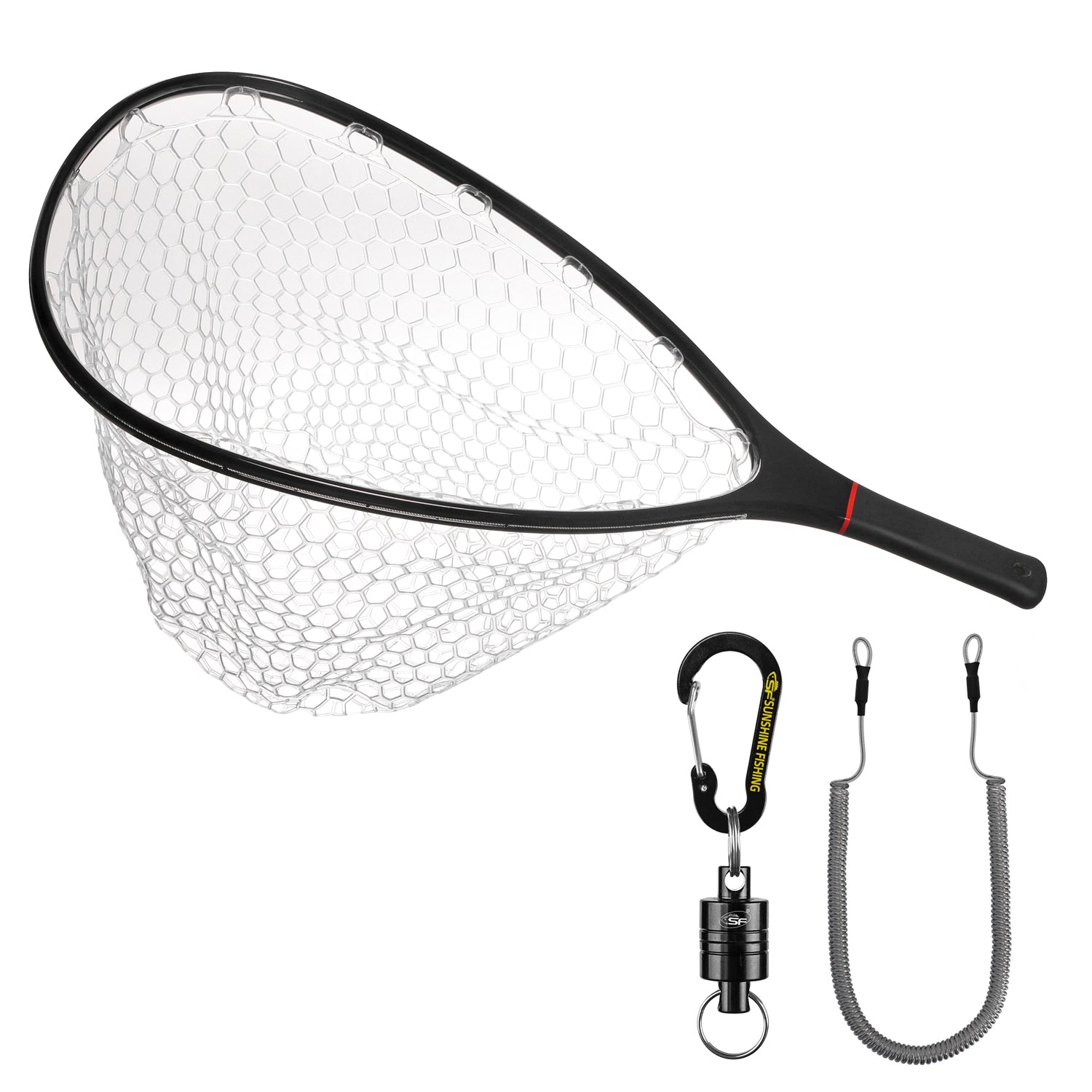 durable fly fishing nets SF Fly Fishing Stealth Carbon Fiber Landing Net (Large)