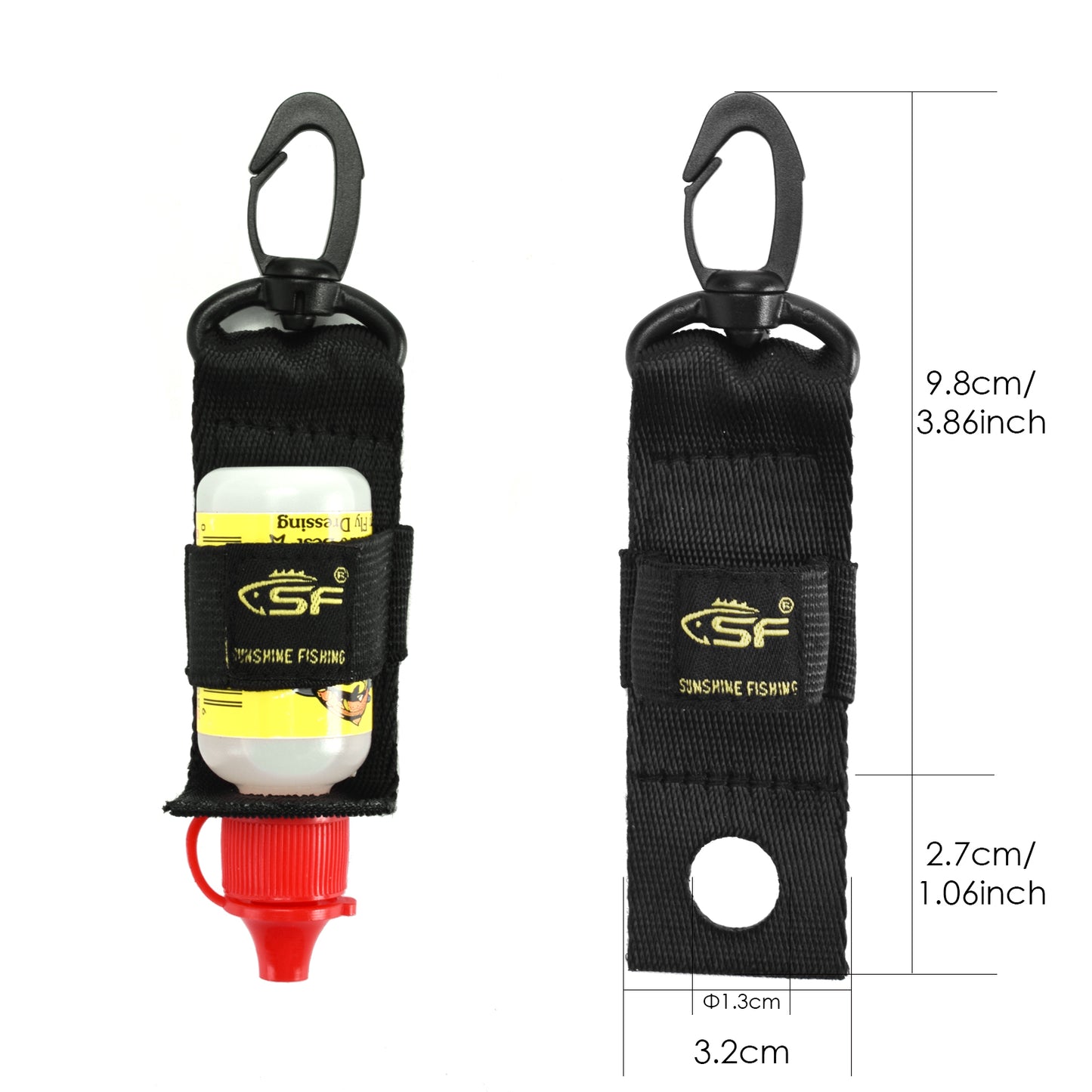 SF Fly Fishing Fly Floatant Bottle Holder-2 PCS