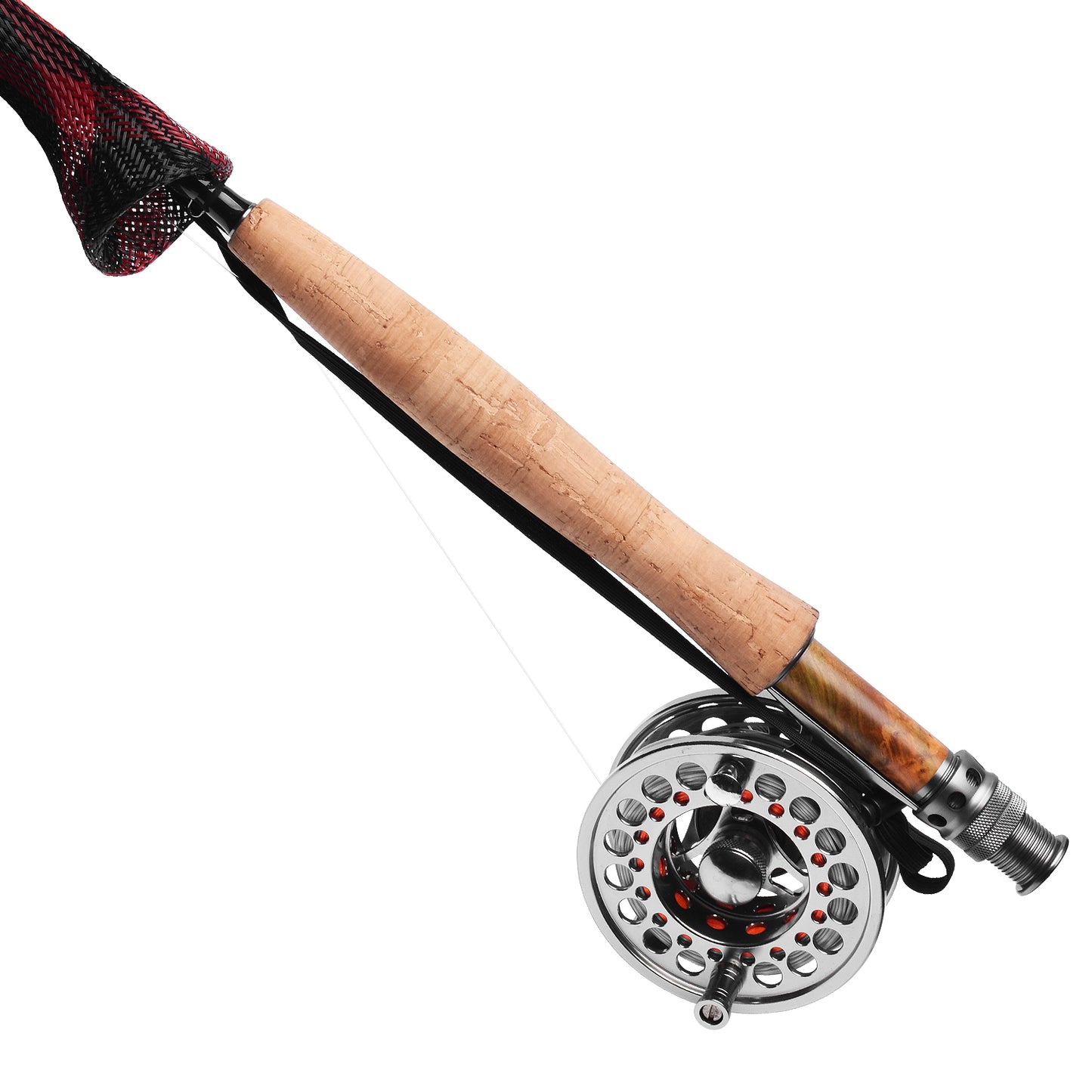 SF Fly Rod Cover Braided Mesh Rod Sleeve Half and Full Size