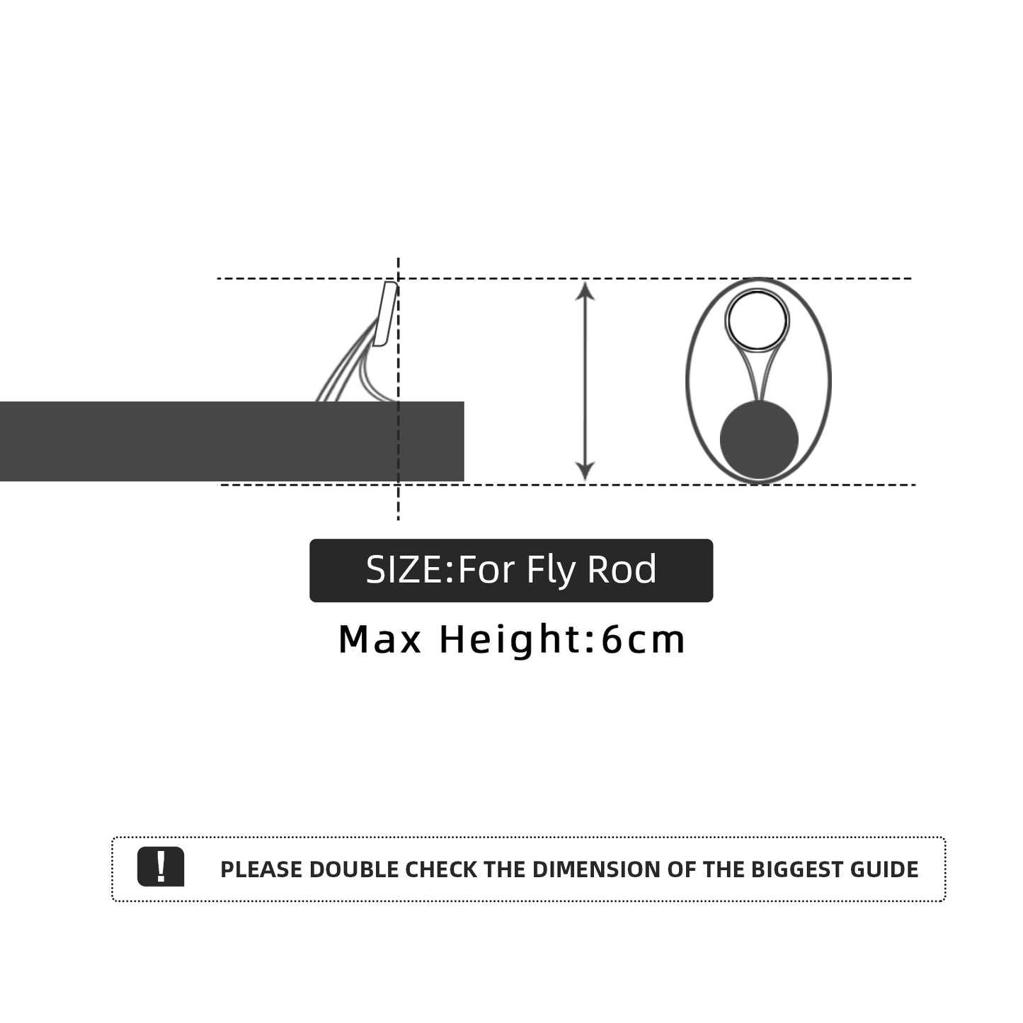 SF Fly Rod Cover Braided Mesh Rod Sleeve Half and Full Size