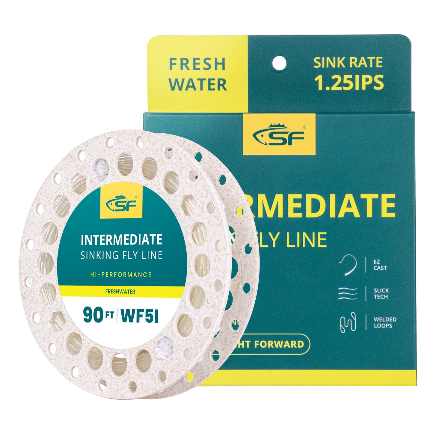 SF Mid Intermediate Fly Line 90FT WF5/6/7/8I