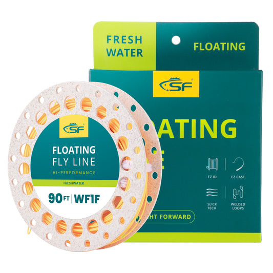 SF Fly Fishing Floating Line (Orange)