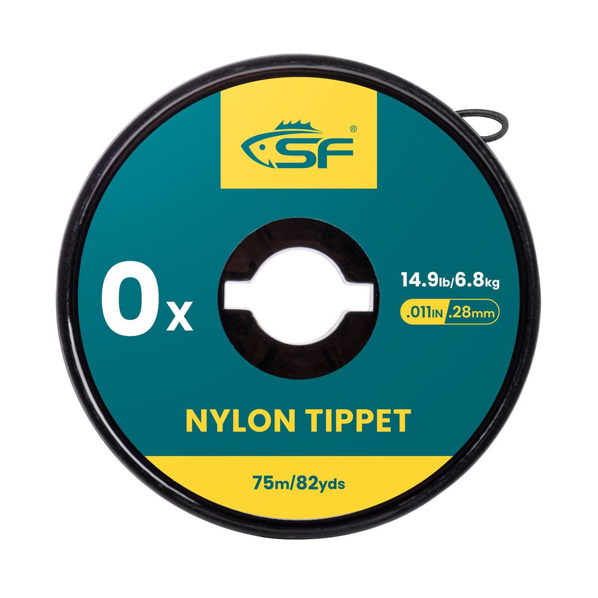 SF Clear Nylon Tippet Line with Holder Fly Fishing Tippets Leaders Trout 0X 1X 2X 3X 4X 5X 6X 7X