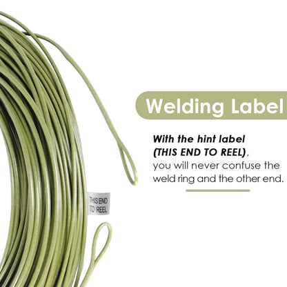 SF Fly Fishing Line Weight Forward Floating Line Welded Loop 100FT Without Spool