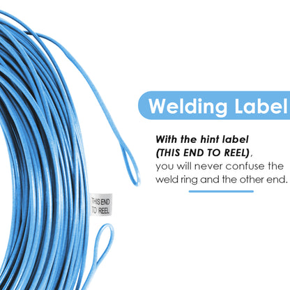 SF Fly Fishing Line Weight Forward Floating Line Welded Loop 100FT Without Spool