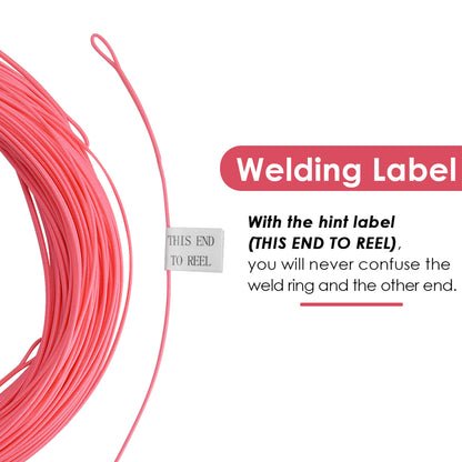 SF Fly Fishing Line Weight Forward Floating Line Welded Loop 100FT Without Spool