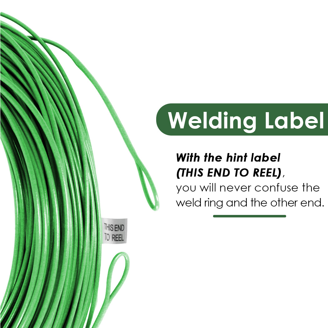 SF Fly Fishing Line Weight Forward Floating Line Welded Loop 100FT Without Spool