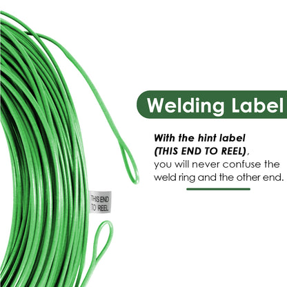 SF Fly Fishing Line Weight Forward Floating Line Welded Loop 100FT Without Spool