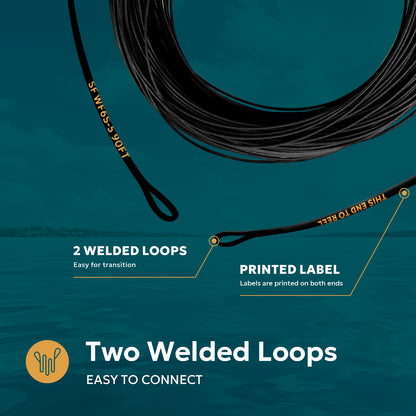 SF Full Sinking Tip Fly Fishing Line
