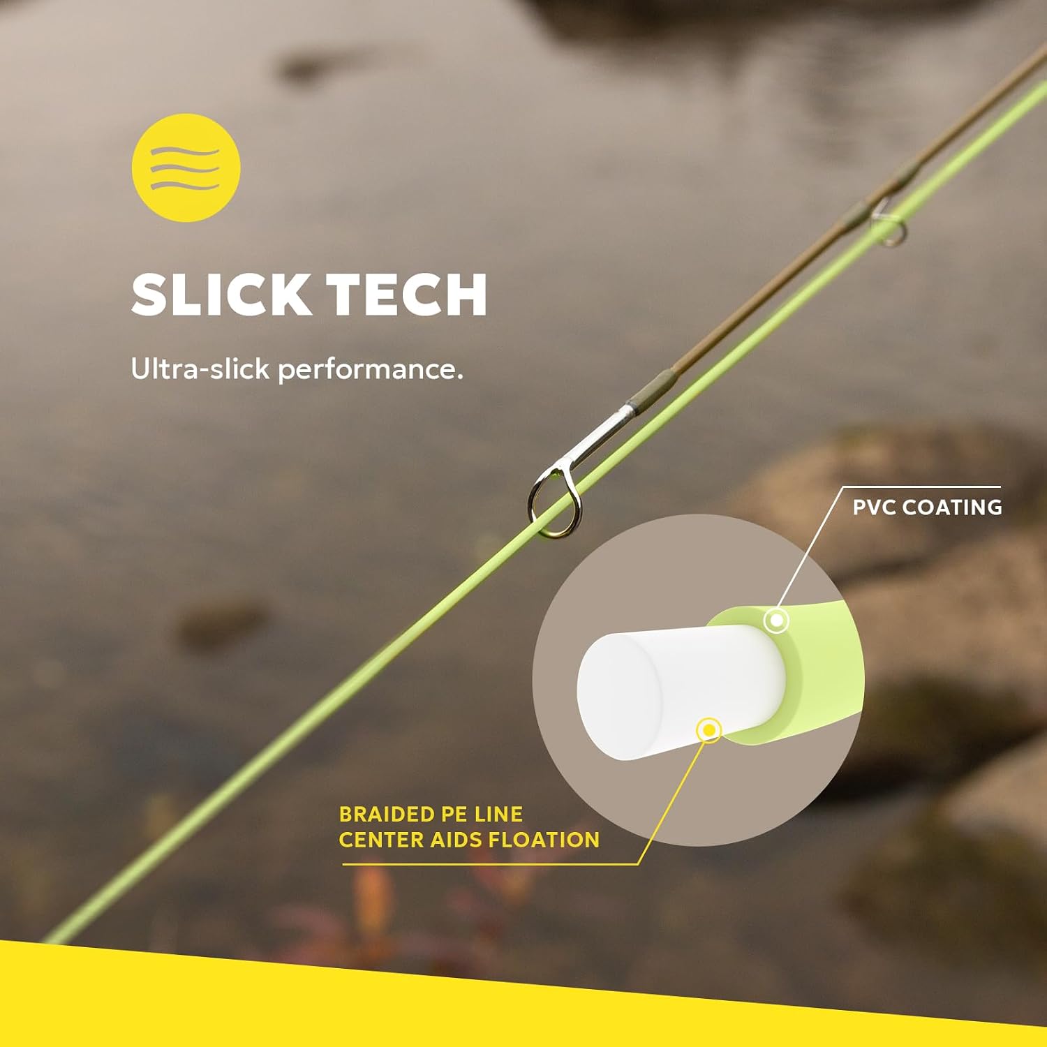 SF Floating Creek Fly Line 80FT WF0F 1F 2F 3F 4F 5F 6F Pale Green/Mint Double Welded Loop with Spool.