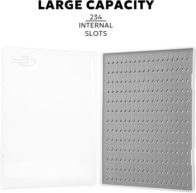 SF Collection Fly Boxes Clear Fly Fishing Box