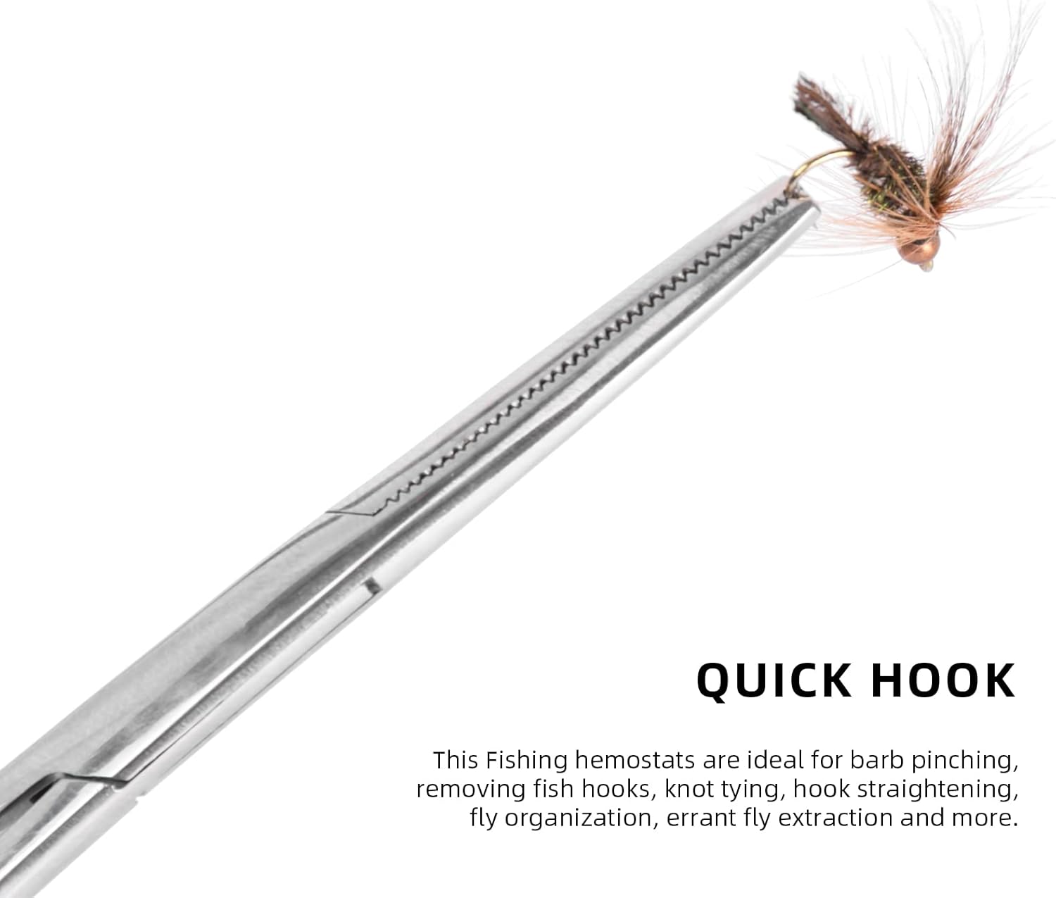 SF Fly Fishing Tools Kit Fishing Knot Tool and Line Clipper, Zinger Retractor, Hook Remover Forceps