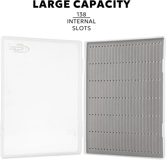 SF Collection Fly Boxes Clear Fly Fishing Box