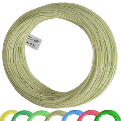 SF Fly Fishing Line Weight Forward Floating Line Welded Loop 100FT Without Spool
