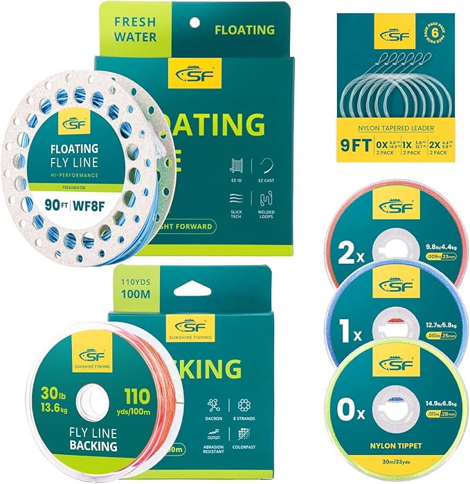 SF Floating WF Fly Fishing Line with Two Welded Loops Freshwater