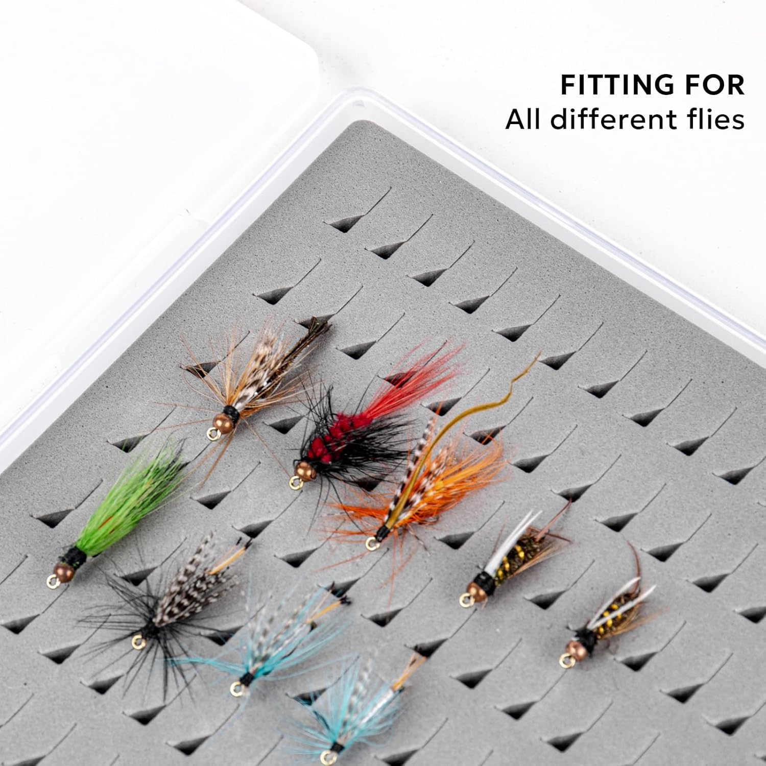 SF Collection Fly Boxes Clear Fly Fishing Box