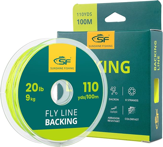 SF Fly Fishing Backing Line Braided Trout Line