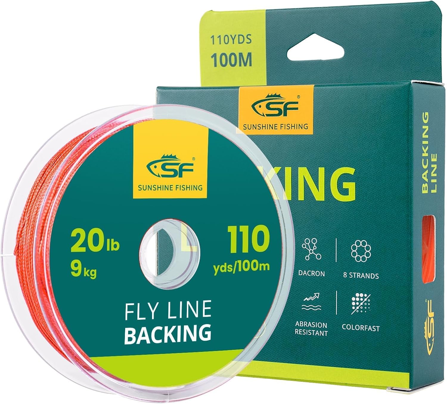 SF Fly Fishing Backing Line Braided Trout Line