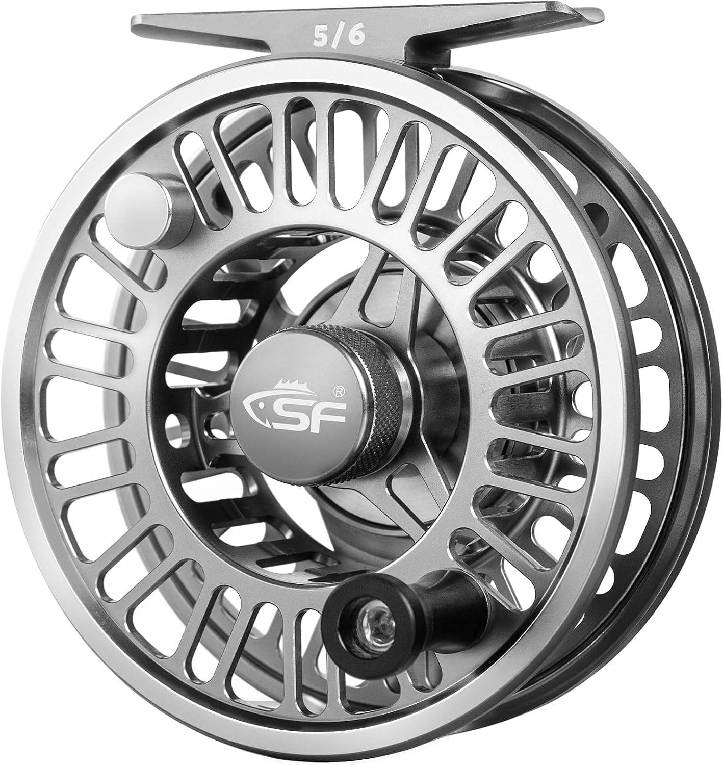 SF SF-003 Pro Fly Fishing Reel for Freshwater,CNC Precision Machining Process,Mid Arbor Design,Smooth Drag System,Lightweight Aluminum Body