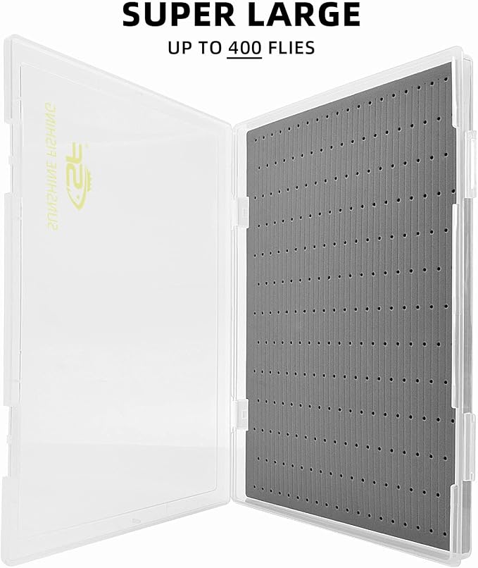 SF Collection Fly Boxes Clear Fly Fishing Box