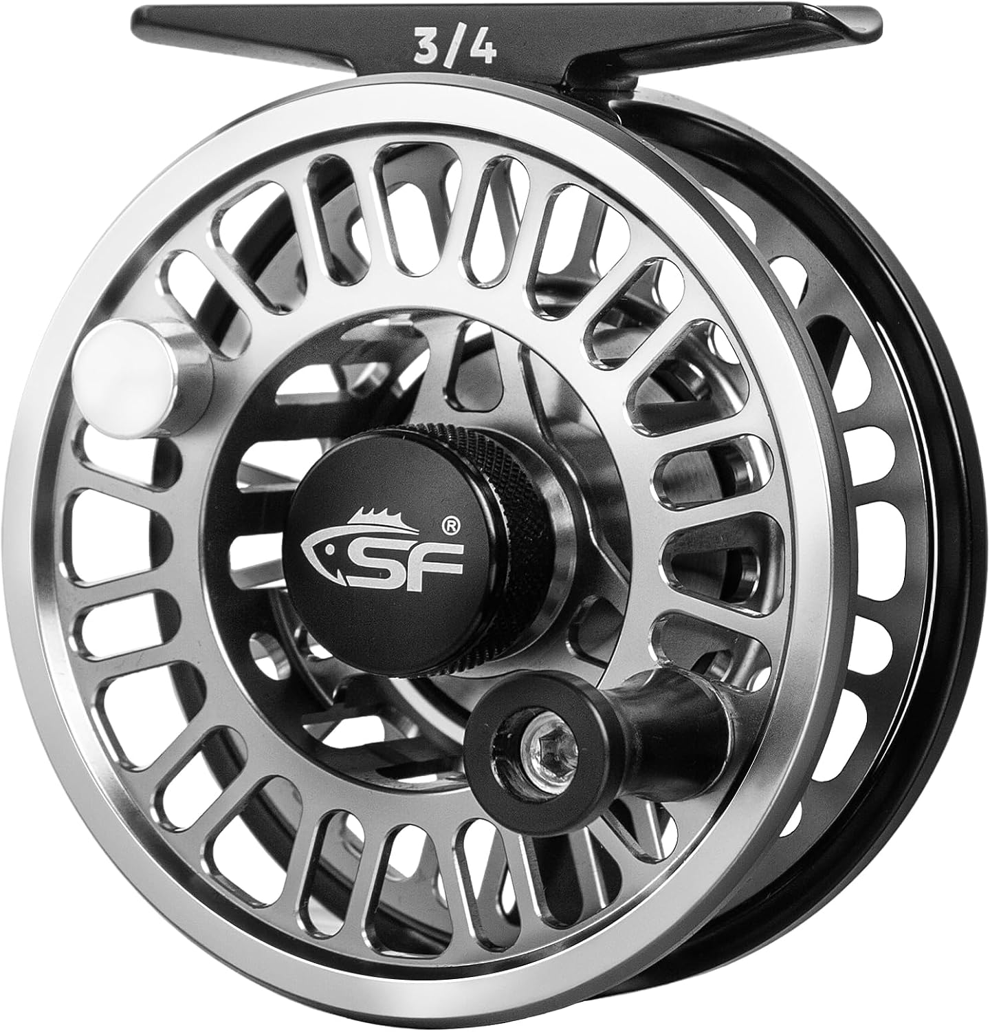 SF SF-003 Pro Fly Fishing Reel for Freshwater,CNC Precision Machining Process,Mid Arbor Design,Smooth Drag System,Lightweight Aluminum Body