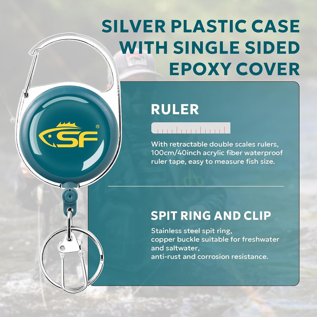 SF Fly Fishing Zinger Retractor
