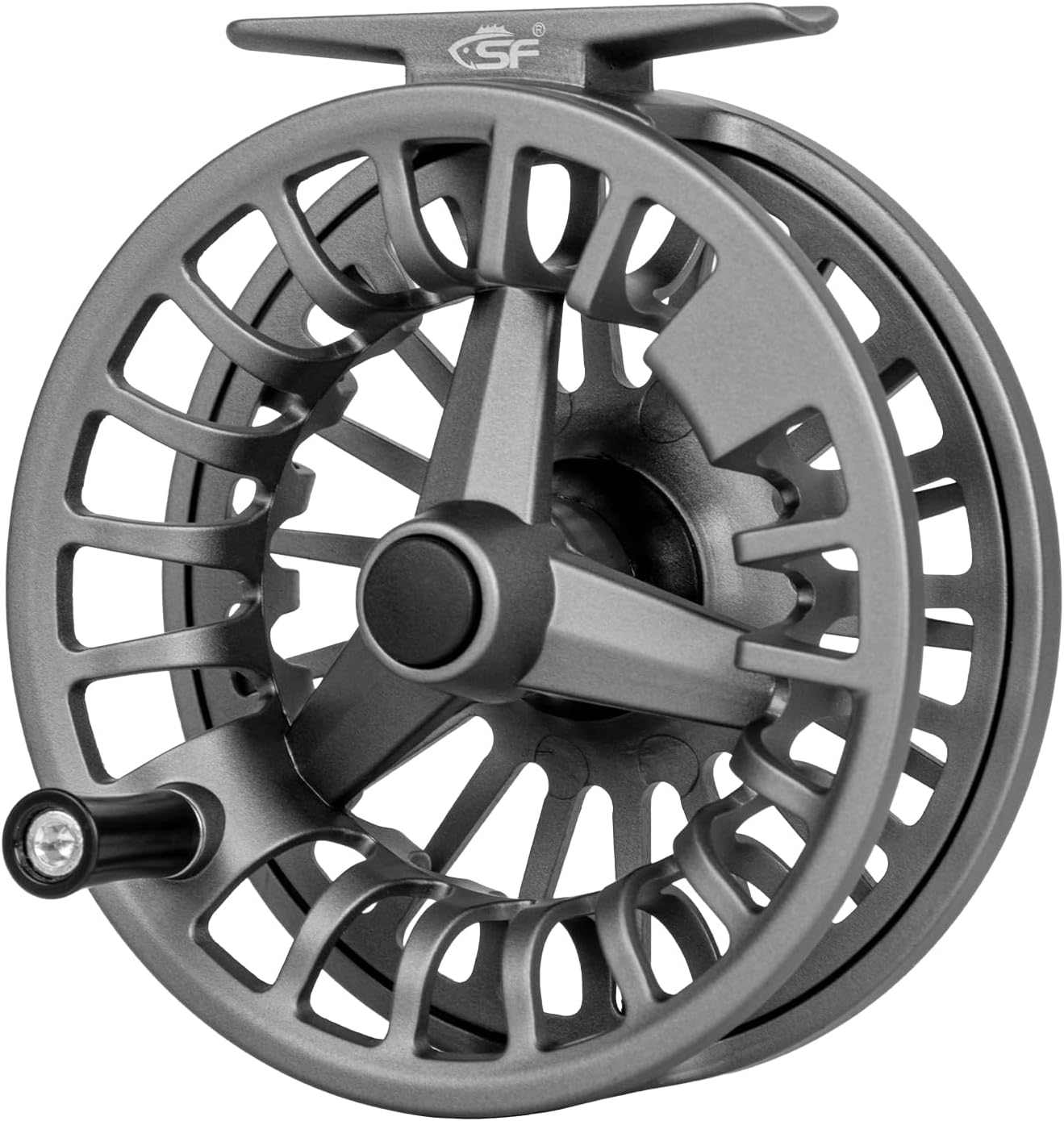 SF SF-003 Fly Fishing Reel for Fly Fishing with Aluminum Alloy Body, Easy Spool Change for Freshwater