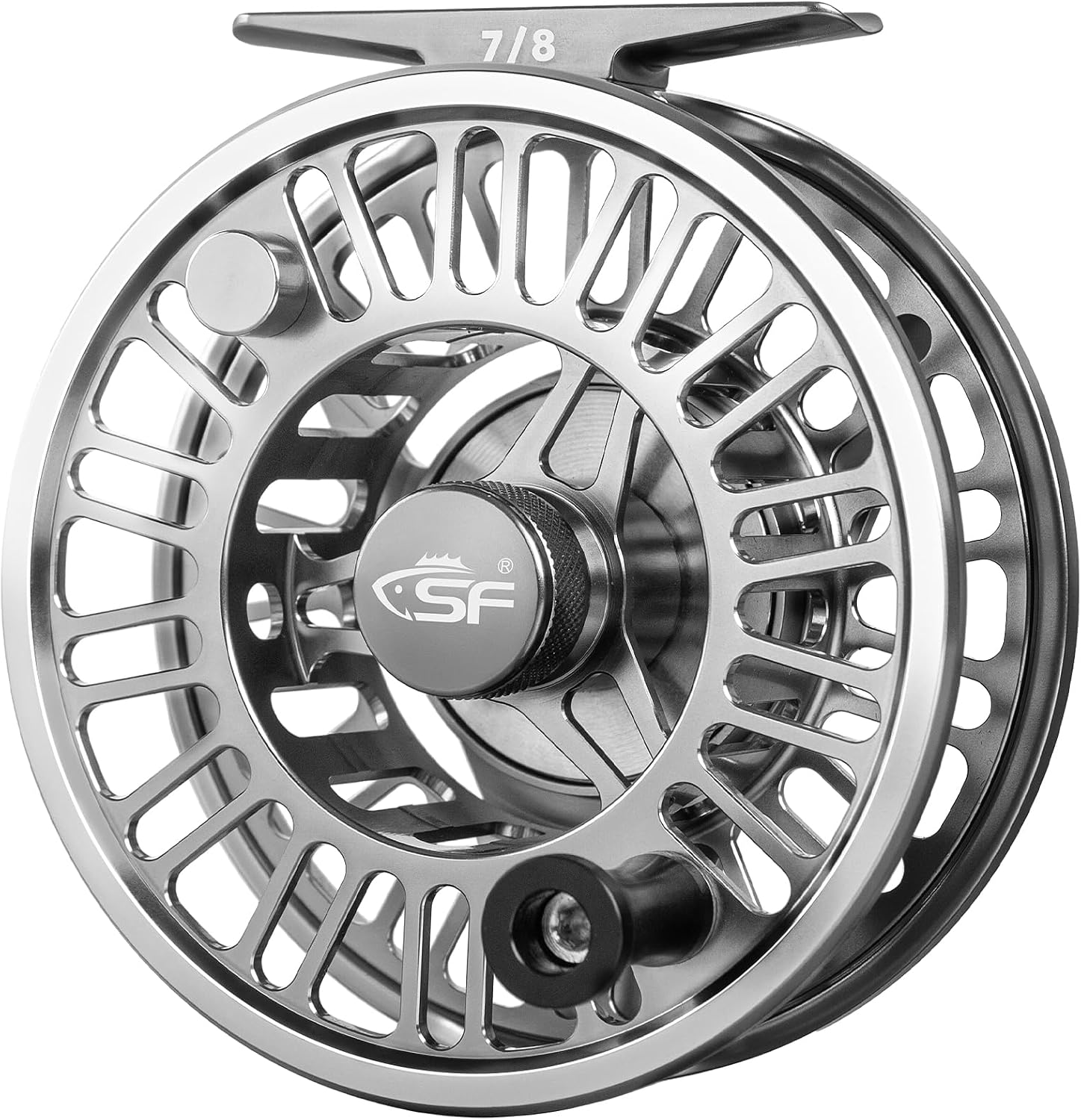 SF SF-003 Pro Fly Fishing Reel for Freshwater,CNC Precision Machining Process,Mid Arbor Design,Smooth Drag System,Lightweight Aluminum Body