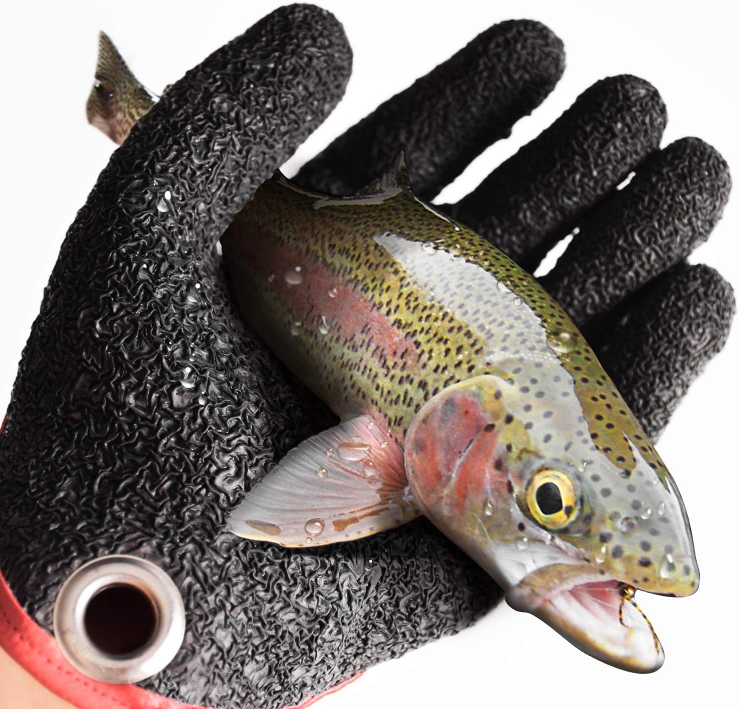 SF Fly Fishing Puncture Proof Gloves with Magnet Release Waterproof Fish Landing Glove Professional