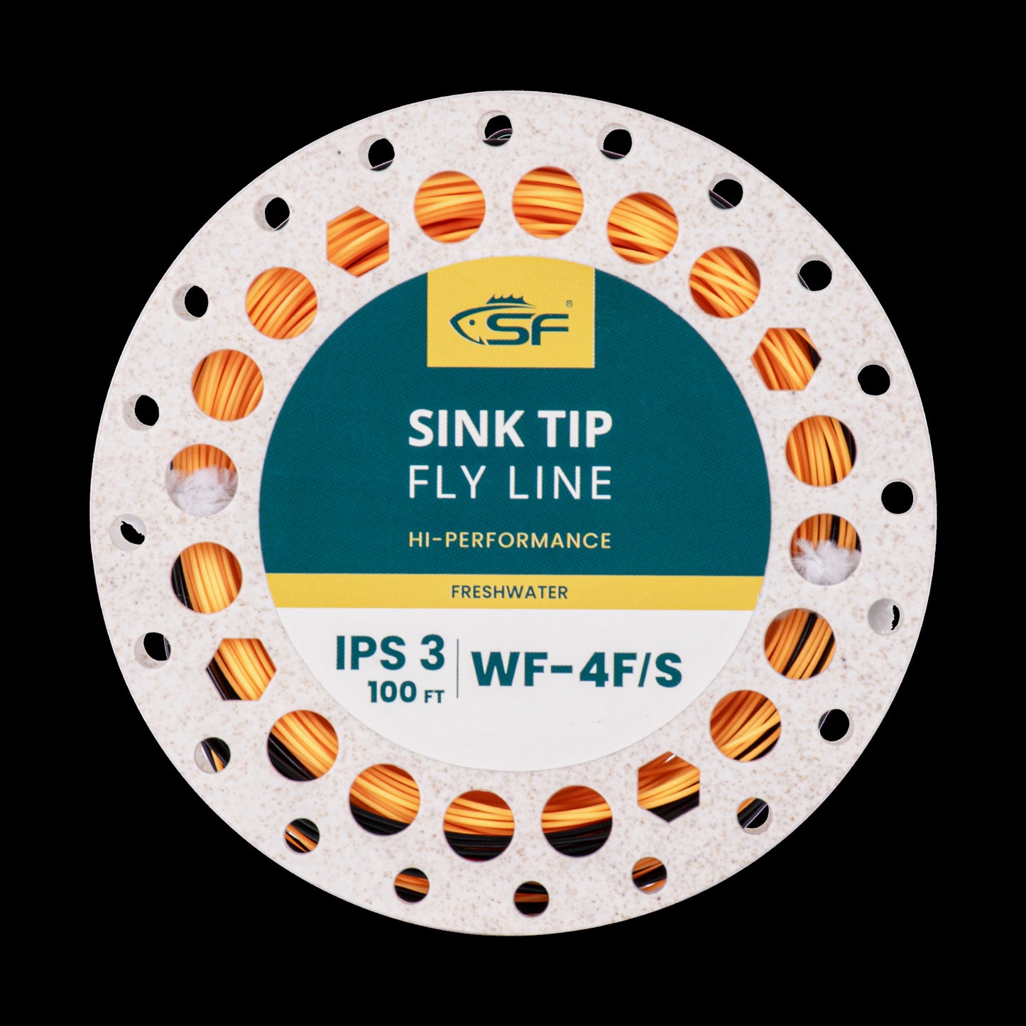SF Fly Fishing Sinking Tip Line (Orange Black)
