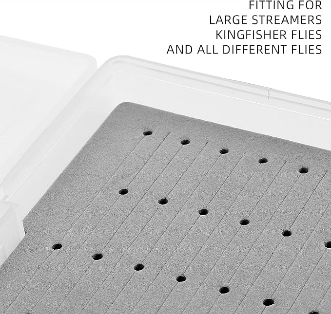 SF Collection Fly Boxes Clear Fly Fishing Box