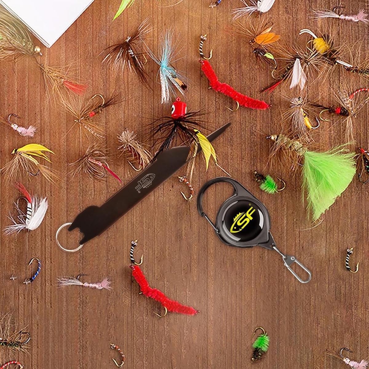 SF 2 in 1 Fly Fishing Angler Accessories Magnum Knot Tying Tool