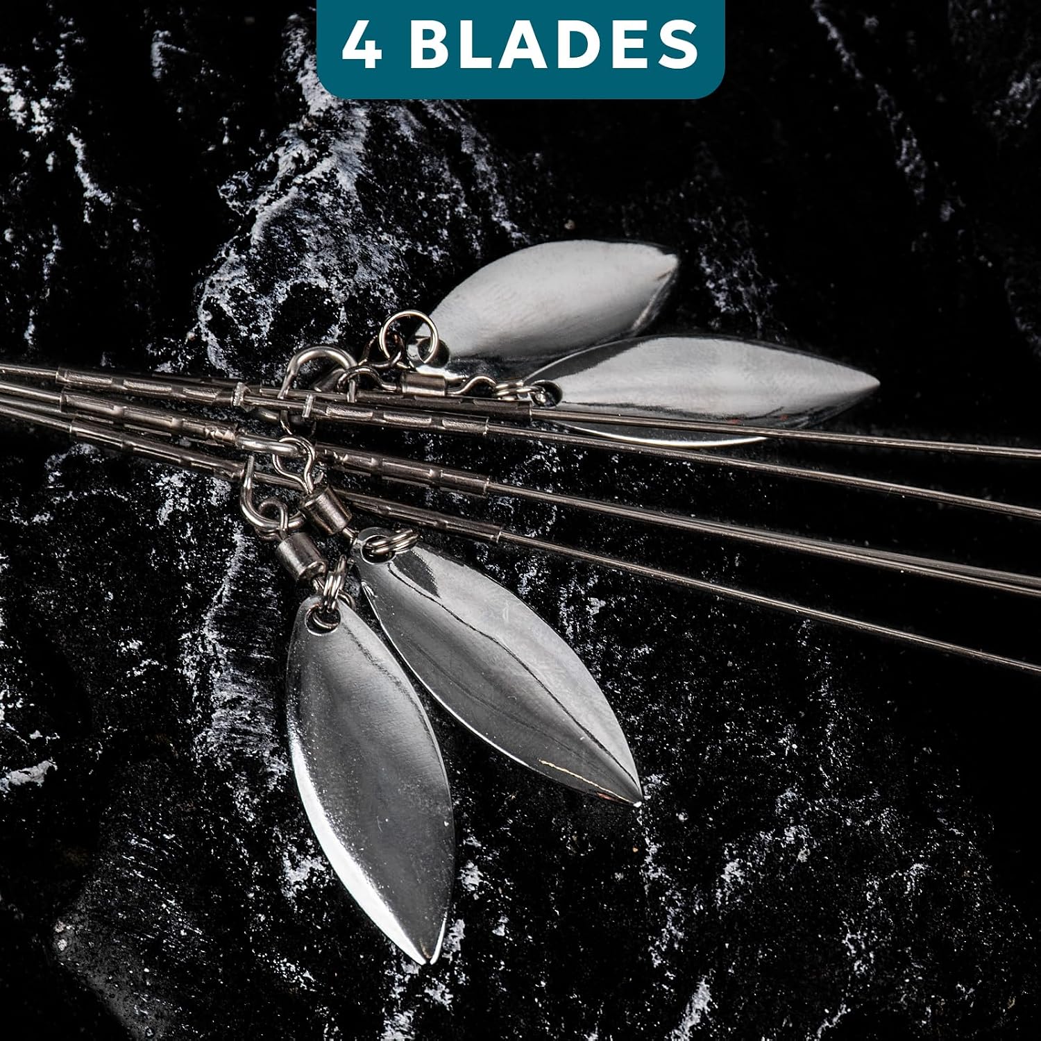 SF 4/8 Blades Alabama Rigs Umbrella Fishing Rigs Lure for Bass Fishing
