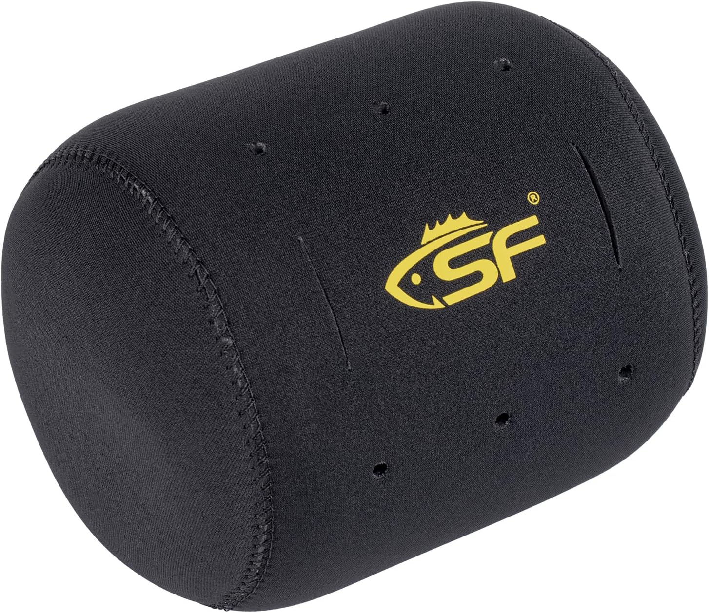 SF Neoprene Conventional Reel Covers Round Reel Case Protective Cover Shield Pouch, XXS/XS/S/M/L/XL/XXL Size, Black