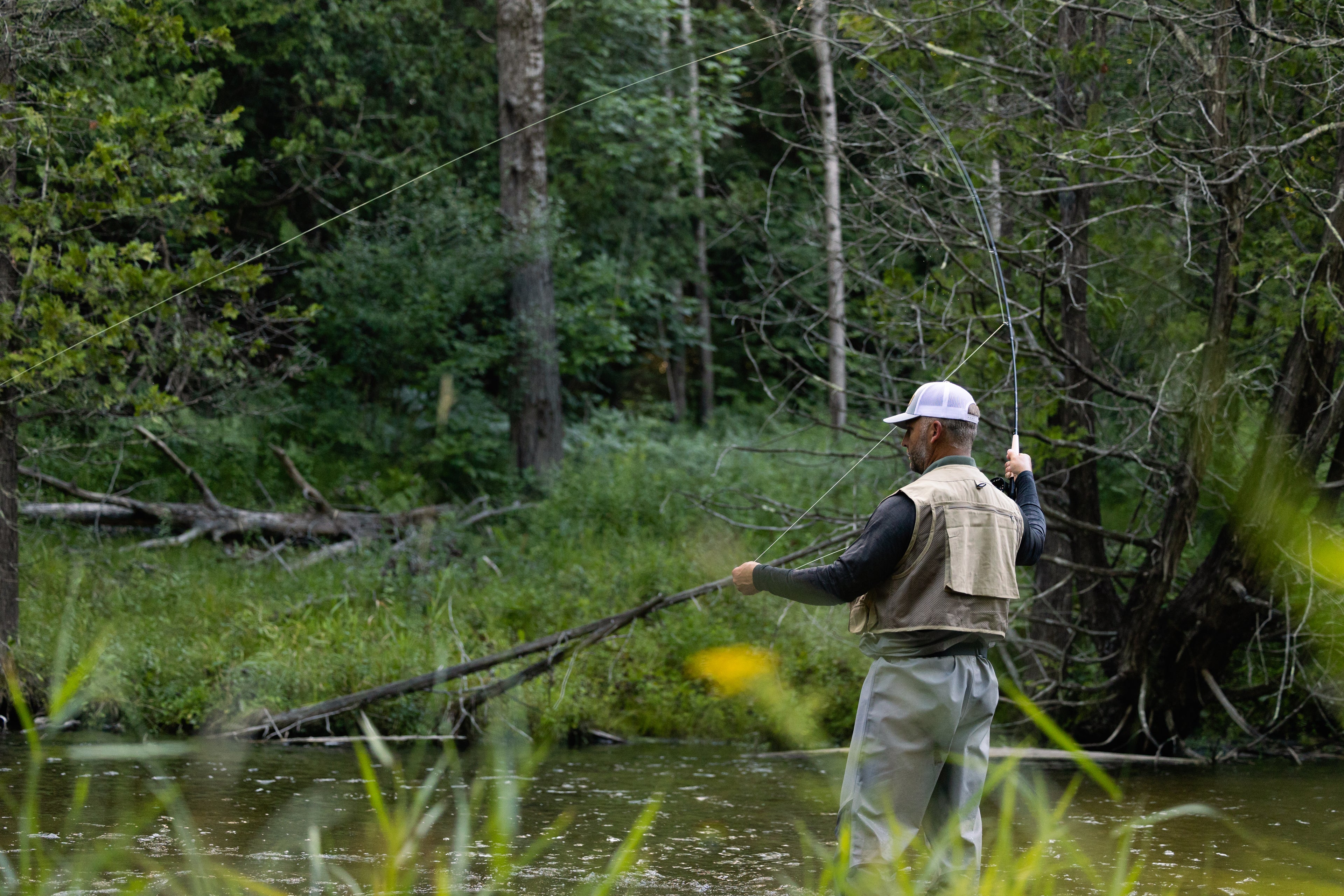 SF Fly Fishing Medium-Fast Action Rod Combo Kit 4 Piece 5/6wt 9FT