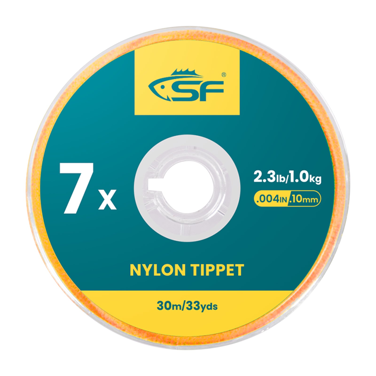 SF Clear Nylon Tippet Line with Holder Fly Fishing