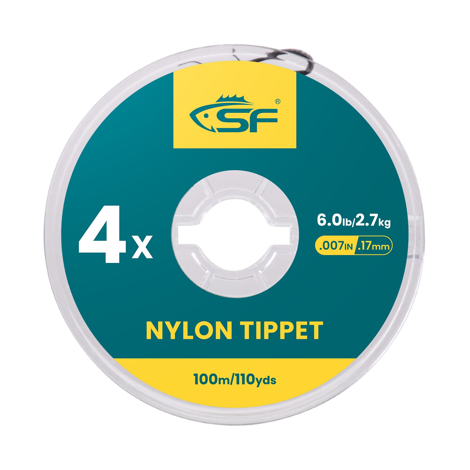 SF Clear Monofilament Nylon Tippet Line