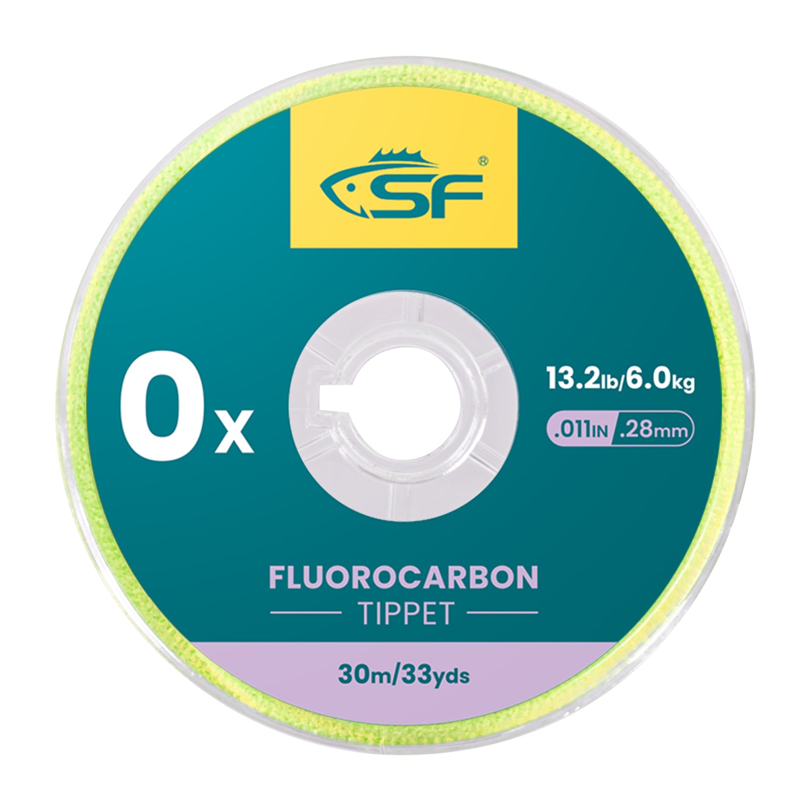 SF Clear Fluorocarbon Fly Fishing Tippet Line